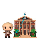 Funko POP! Town Doc With Clock Tower - Regreso Al Futuro