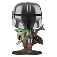 Funko Pop! Star Wars Mandalorian with Yoda Child 25cm