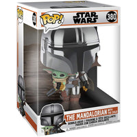 Funko Pop! Star Wars Mandalorian with Yoda Child 25cm