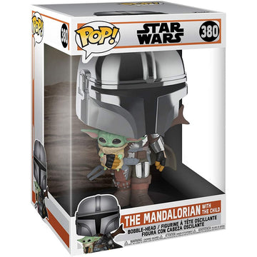Funko Pop! Star Wars Mandalorian with Yoda Child 25cm