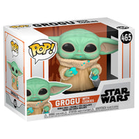Funko Pop! Star Wars Mandalorian Grogu The Child with Cookie