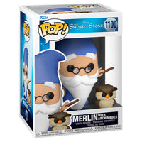 Funko Pop! Disney Merlin el Encantador Merlin with Archimedes