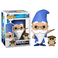 Funko Pop! Disney Merlin el Encantador Merlin with Archimedes