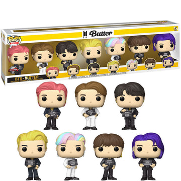 Pack 7 figuras Funko Pop! BTS Butter Exclusive