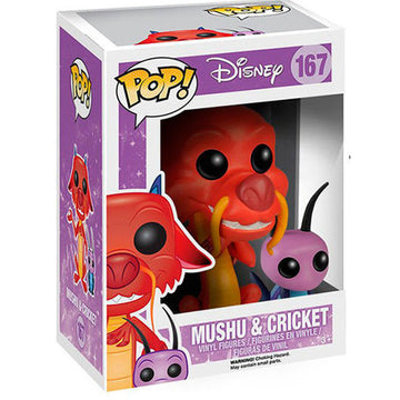 Funko POP! Disney Mulan Mushu & Cricket