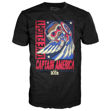 Funko POP! Boxed Tee Captain America