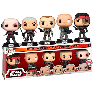 Funko POP! Star Wars Bad Batch 5 Pack - Exclusive