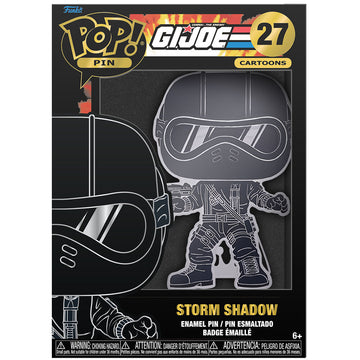 Funko POP! Pin G.I. Joe Storm Shadow 10cm posible CHASE