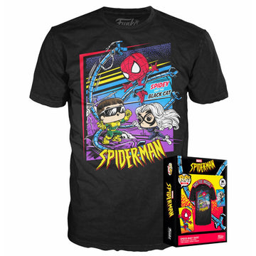 Camiseta Funko Spidey Cat Spiderman Marvel