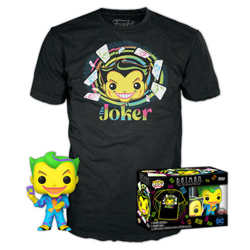 Set Funko POP! & Camiseta DC Comics Batman Joker Exclusive