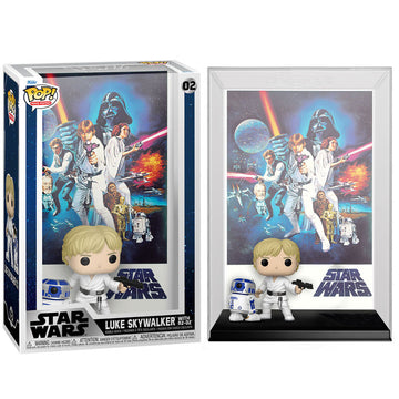 Funko POP! Star Wars Luke Skywalker R2-D2 - MOVIE POSTER