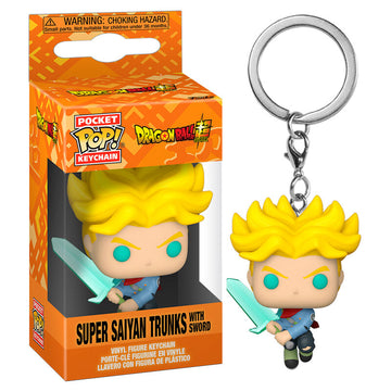 Funko Pocket POP! Dragon Ball Super Saiyan Trunks with Sword
