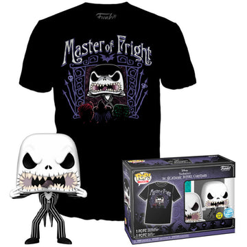 Funko POP! & Tee Disney Pesadilla Antes de Navidad Jack Skellington Exclusive