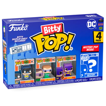 Funko Bitty POP! Blister 4 figuras DC Comics Batman Adam West