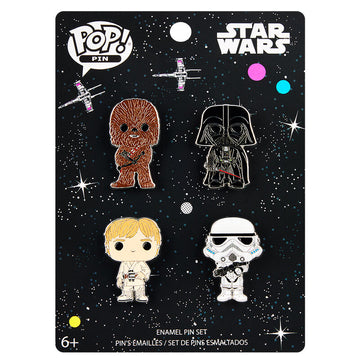 Funko POP! Pin Blister 4 Pins Star Wars