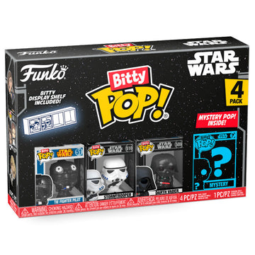 Funko Bitty POP! Blister 4 figuras Star Wars Darth Vader