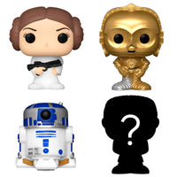 Funko Bitty POP! Blister 4 figuras Star Wars Leia