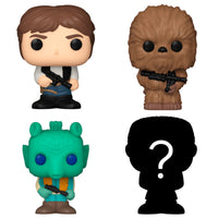 Funko Bitty POP! Blister 4 figuras Star Wars Han Solo