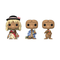 Funko POP! E.T. 40th Anniversary - Pack de 3 Figuras E.T. 9 cm SPECIAL EDITION
