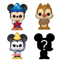 Funko Bitty POP! Disney Pack de 4 - Sorcerer Mickey 2,5 cm